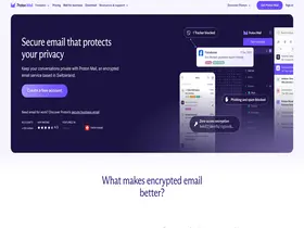 Preview of  protonmail.com