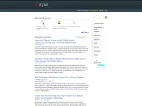 Preview of  prsync.com