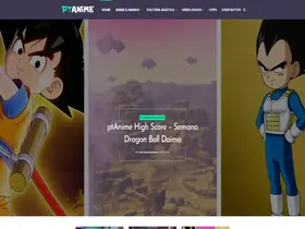 Preview of  ptanime.com