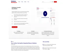 Preview of  publishersmarketplace.com