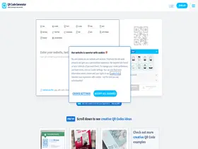 Preview of  qr-code-generator.com