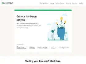 Preview of  quicksprout.com