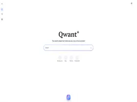 Preview of  qwant.com