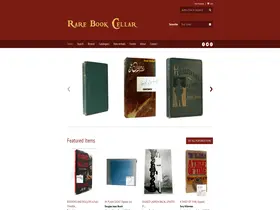 Preview of  rarebookcellar.com