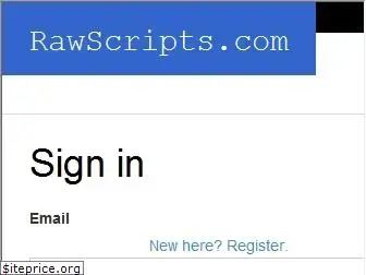 Preview of  rawscripts.com