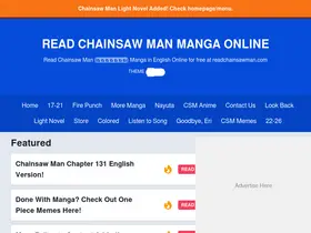 Preview of  readchainsawman.com