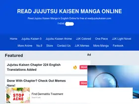 Preview of  readjujutsukaisen.com