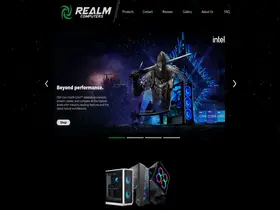 Preview of  realmgamingcomputers.com