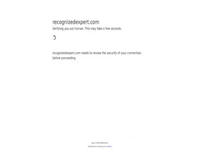 Preview of  recognizedexpert.com