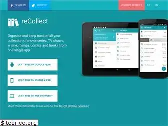 Preview of  recollect-app.com