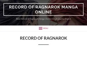 Preview of  recordofragnarokmanga.net