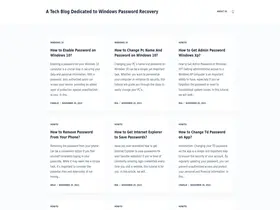 Preview of  recoverywindowspassword.com