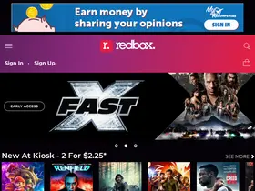 Preview of  redbox.com