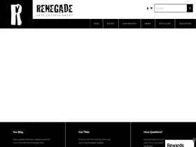 Preview of  renegadeartsentertainment.com