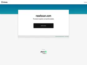 Preview of  resetscan.com