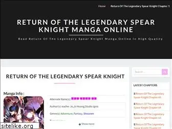 Preview of  returnofthelegendaryspearknight.com