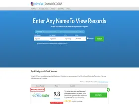 Preview of  reviewpublicrecords.com