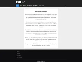 Preview of  riotbits.com