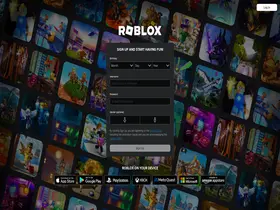 Preview of  roblox.com