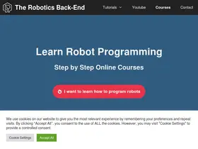 Preview of  roboticsbackend.com