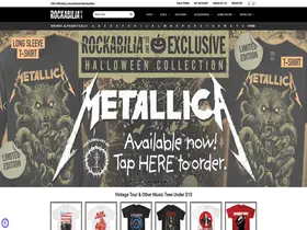 Preview of  rockabilia.com