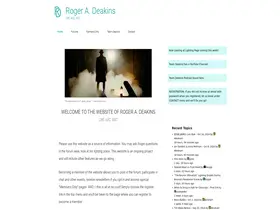 Preview of  rogerdeakins.com