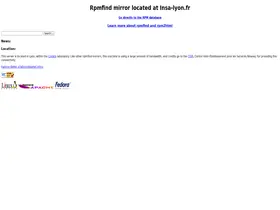 Preview of  rpmfind.net