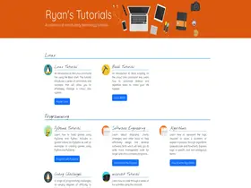 Preview of  ryanstutorials.net