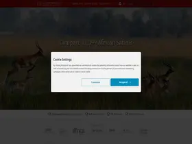 Preview of  safaribookings.com