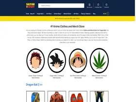 Preview of  saiyanstuff.com