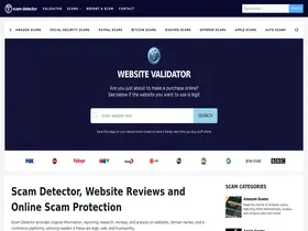 Preview of  scam-detector.com