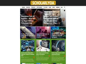 Preview of  scholarlyoa.com