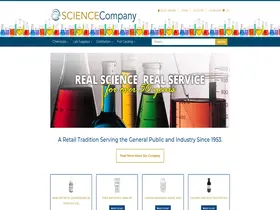 Preview of  sciencecompany.com