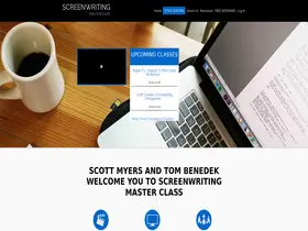 Preview of  screenwritingmasterclass.com