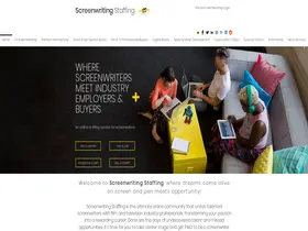 Preview of  screenwritingstaffing.com