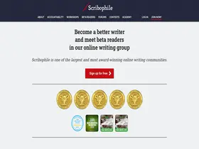 Preview of  scribophile.com