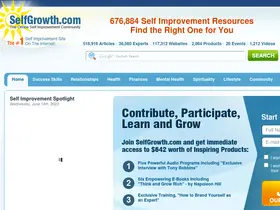 Preview of  selfgrowth.com