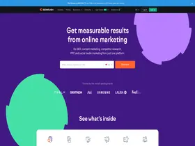 Preview of  semrush.com