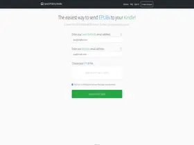 Preview of  sendepubtokindle.com