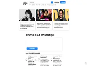 Preview of  senscritique.com