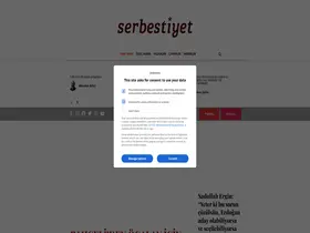 Preview of  serbestiyet.com