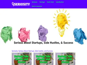 Preview of  seriosity.com