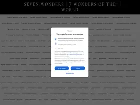 Preview of  sevenwonders.org