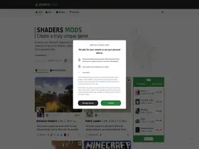 Preview of  shadersmods.com