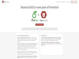 Preview of  sharelatex.com