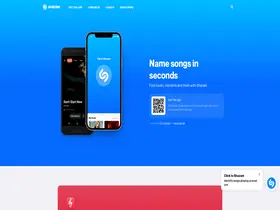 Preview of  shazam.com