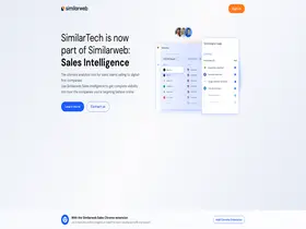 Preview of  similartech.com