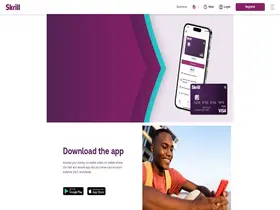 Preview of  skrill.com