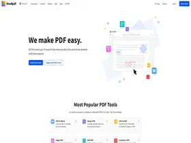 Preview of  smallpdf.com