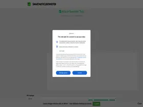 Preview of  smartarticlerewriter.com